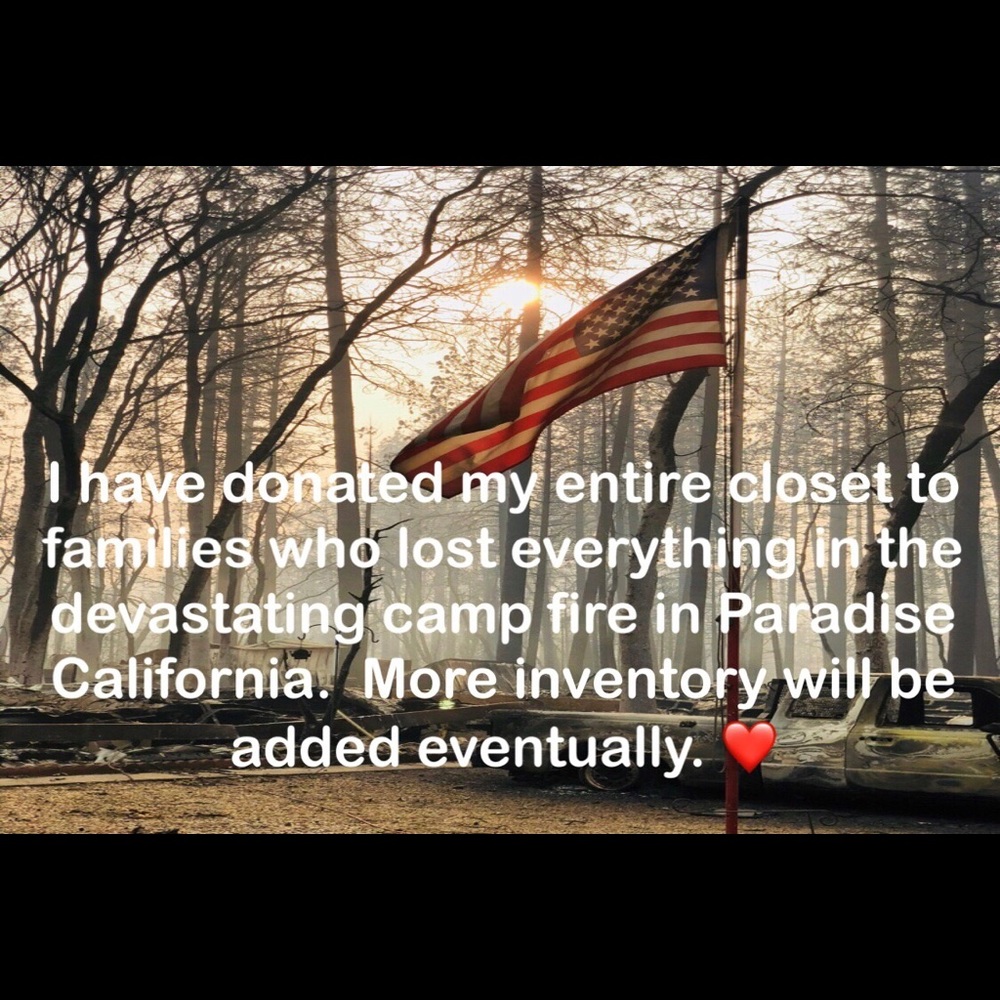 Heartbroken for everyone affected by the fires.